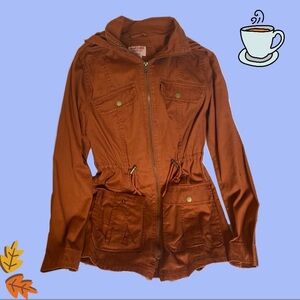Burnt Orange Autumn Jacket